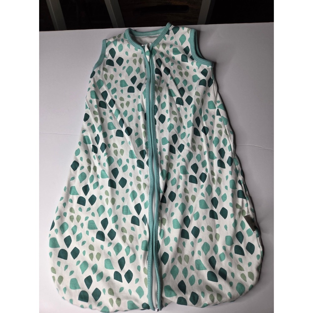 Cute Castle Baby Sleep Sack 0-6 Months‎ Green Teardrop Cotton Wearable Blanket S